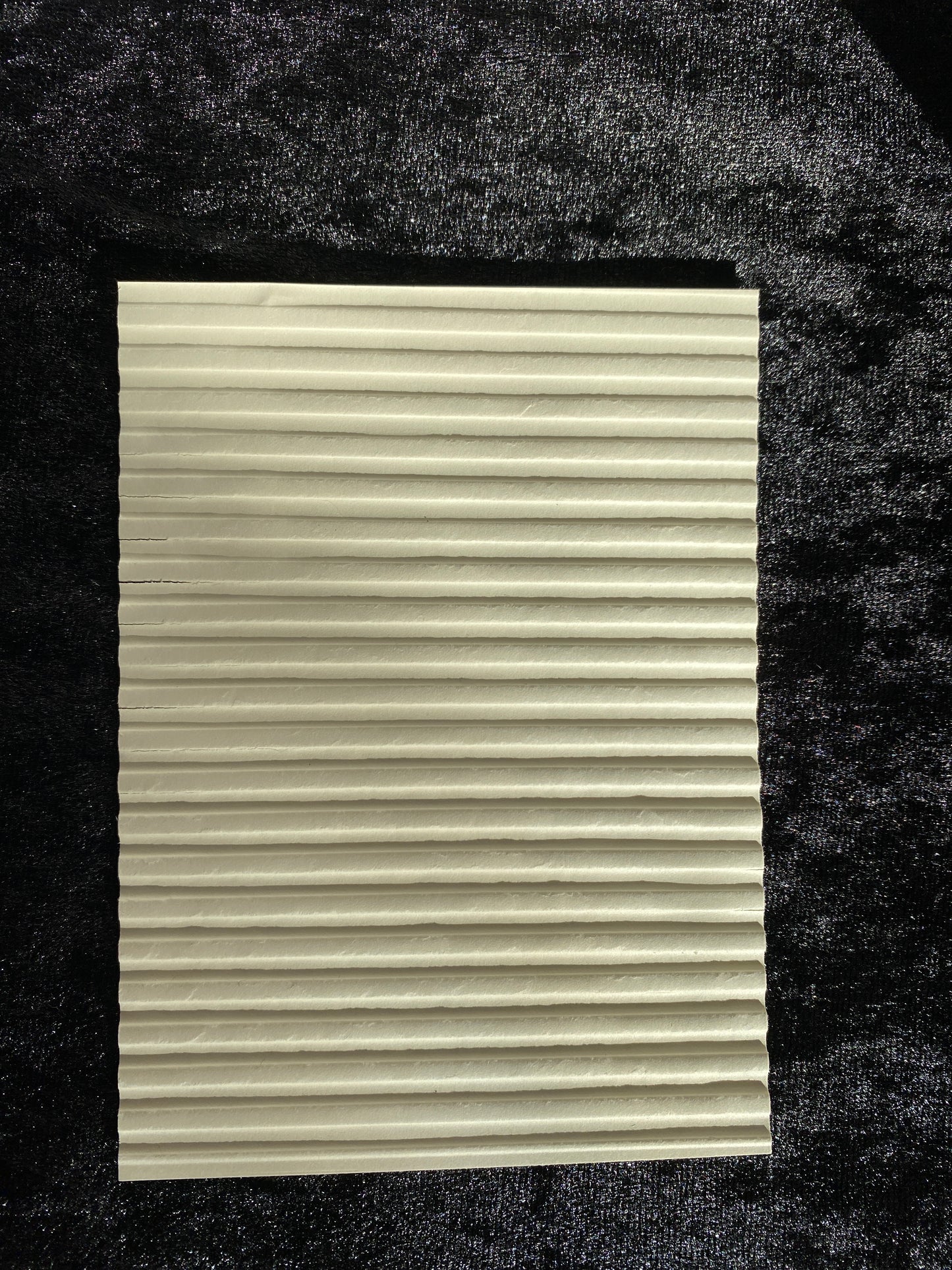 Corrugated embossing folder