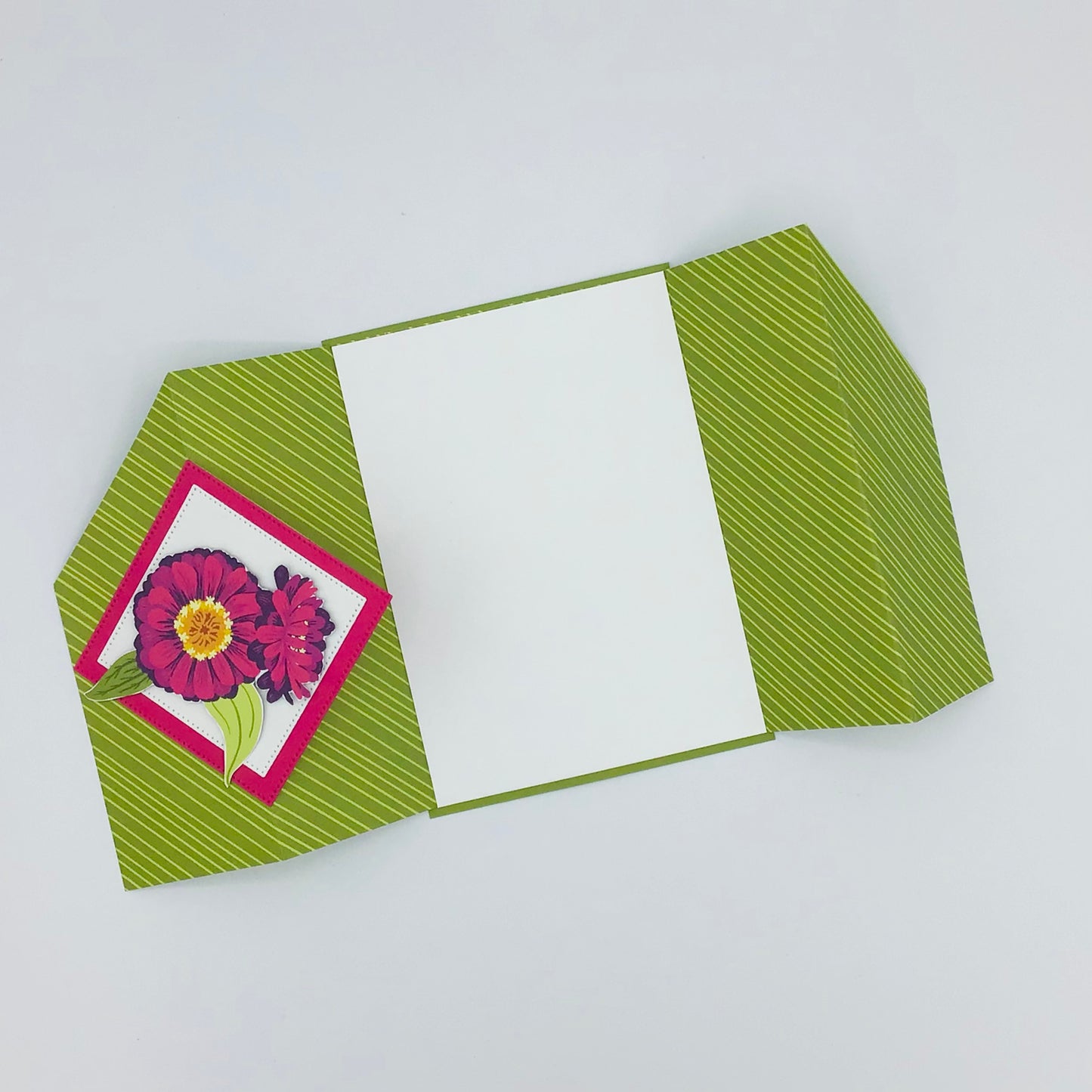 Projectbeschrijving - Paneelkaart van Designerpapier