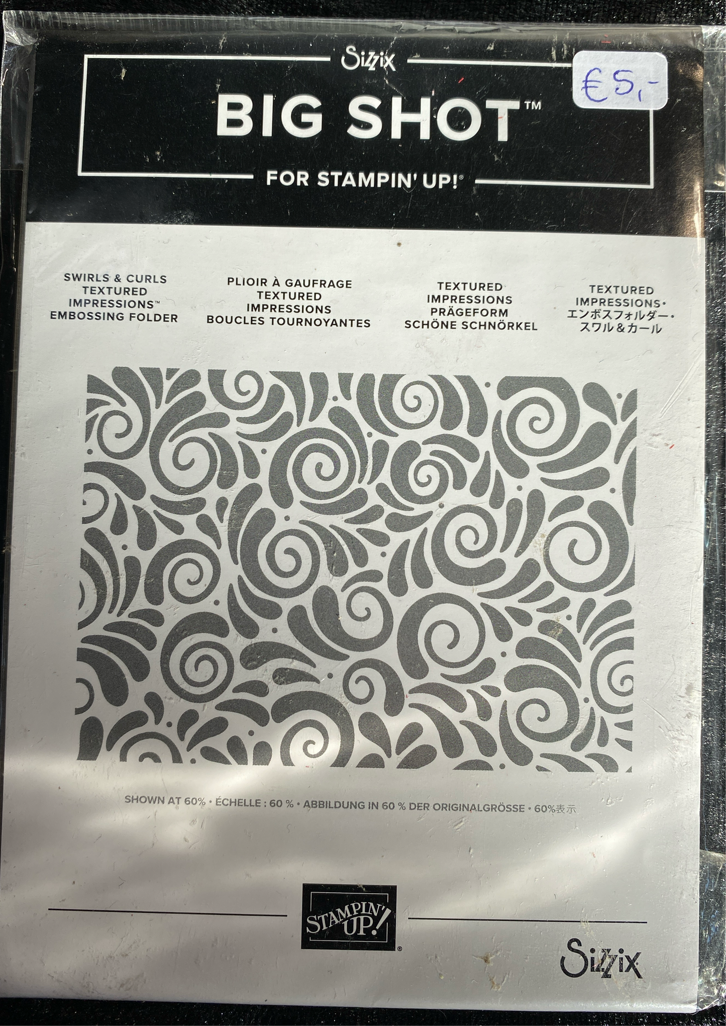 Swirls & Curls Embossing folder