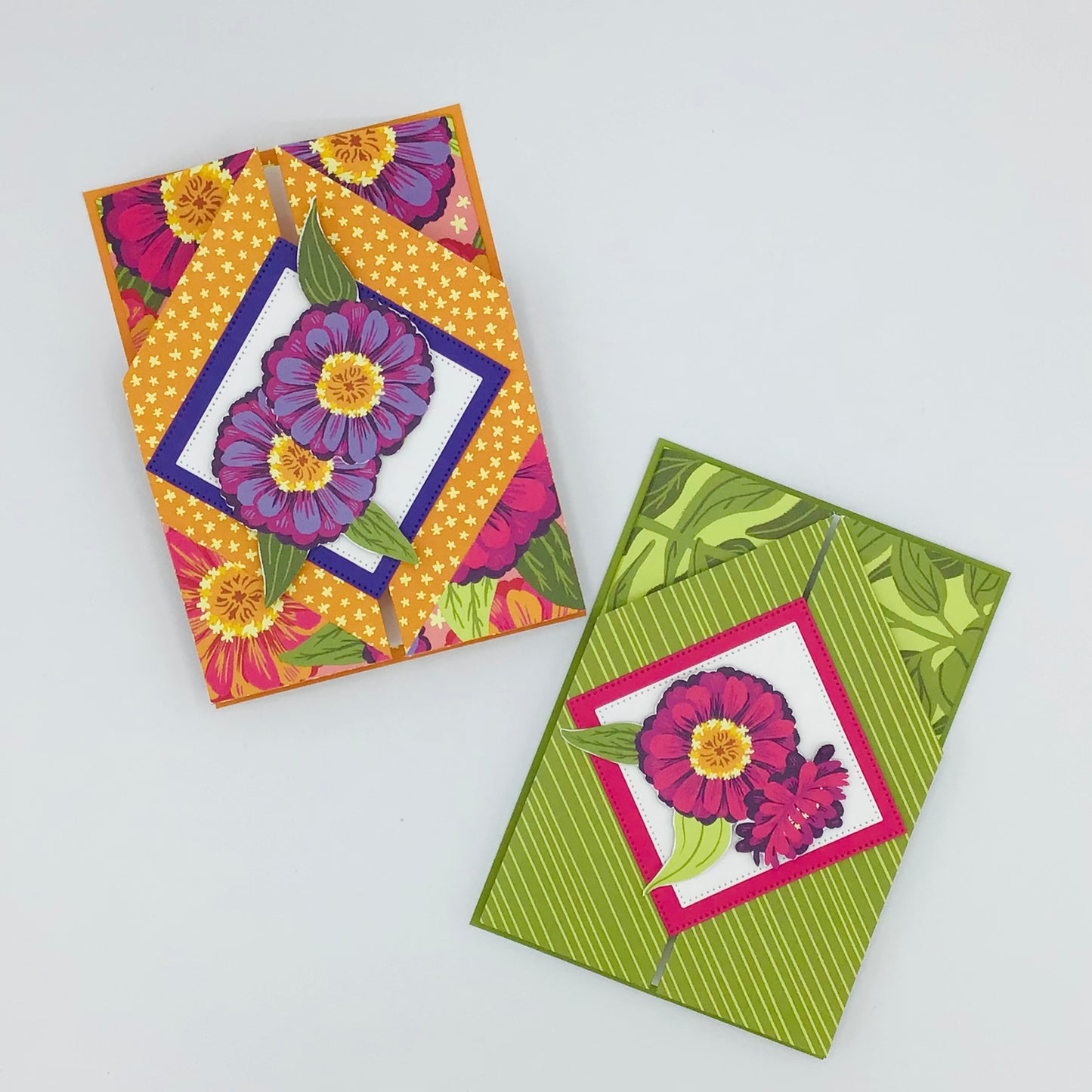 Projectbeschrijving - Paneelkaart van Designerpapier