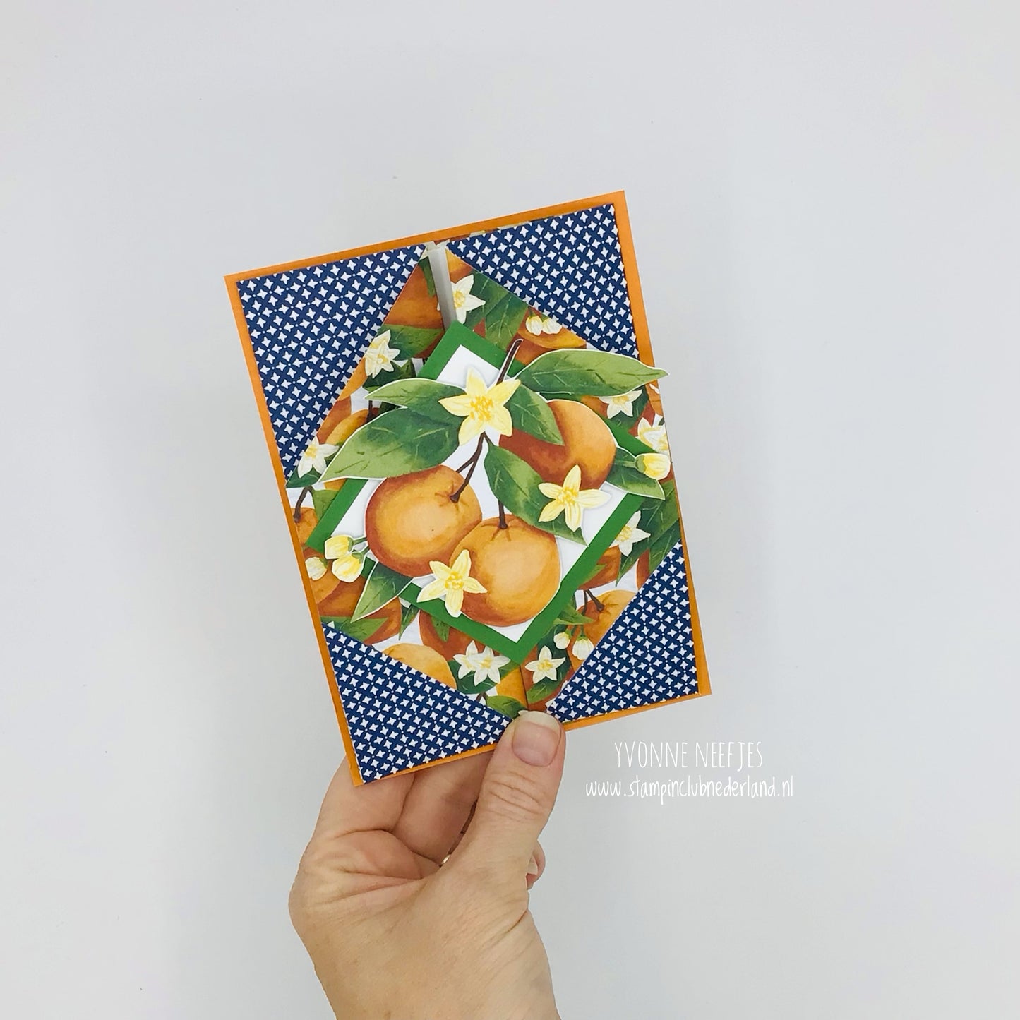 Projectbeschrijving - Paneelkaart van Designerpapier