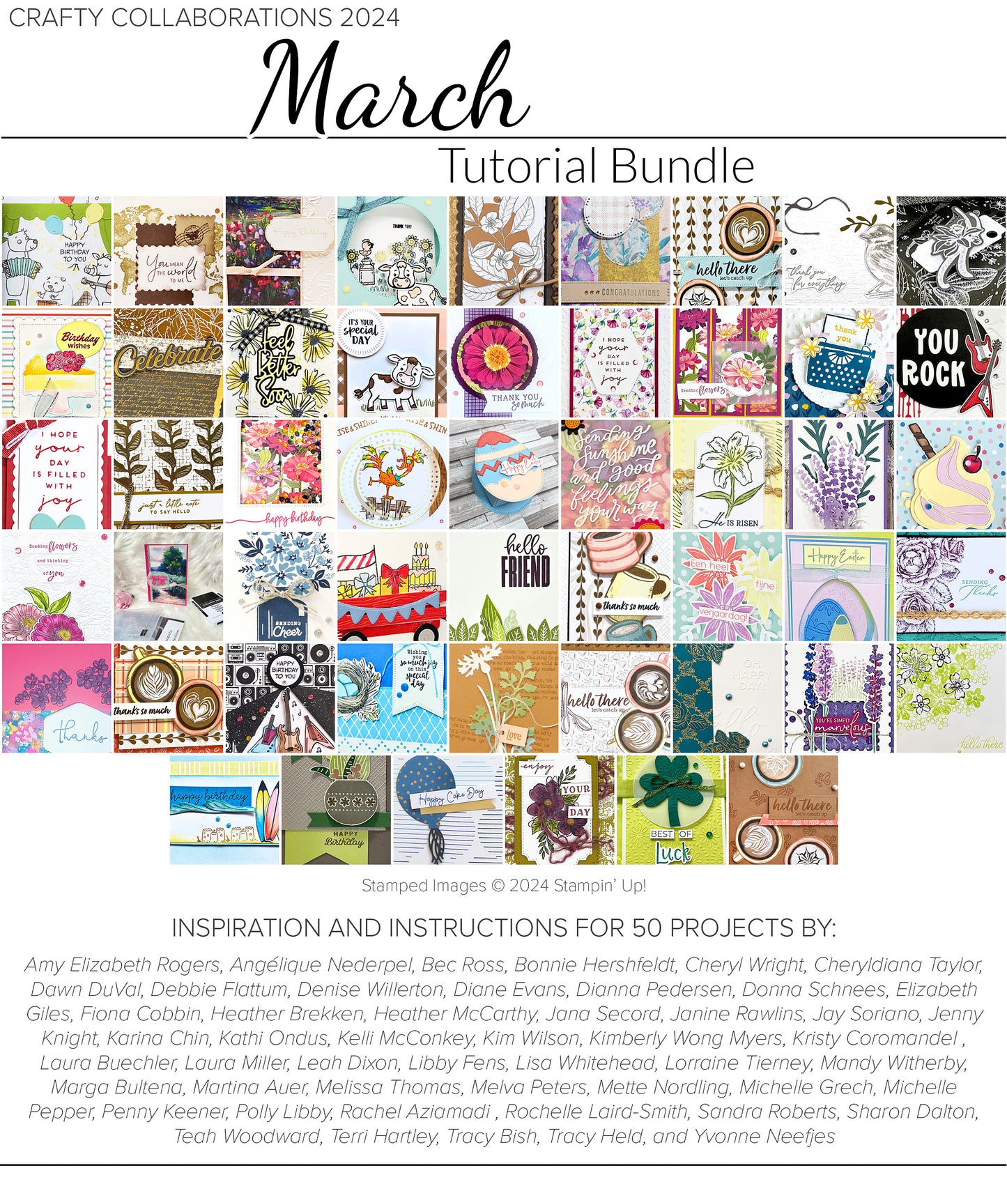 Crafty Collaborations Maart Tutorial Bundel