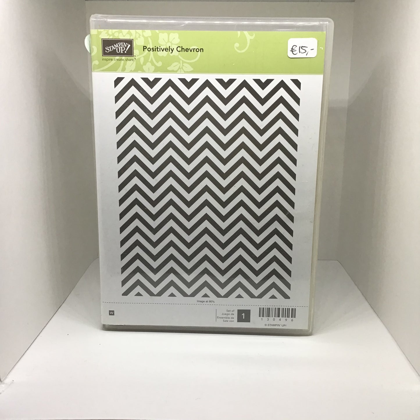 Positively Chevron - achtergrondstempel