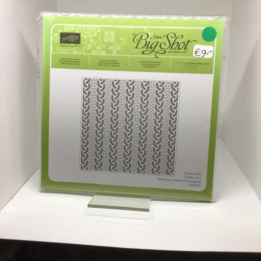 Cable Knit  Embossing folder